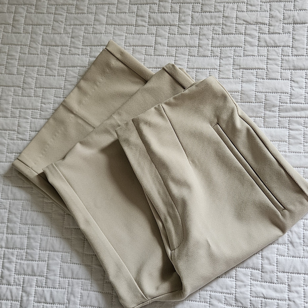 ZARA - Tan Wide Leg Culottes